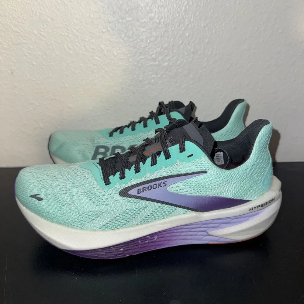 Brooks Hyperion 2 Blue Athletic Comfort Running Shoes Sneakers Women's Size 8 B